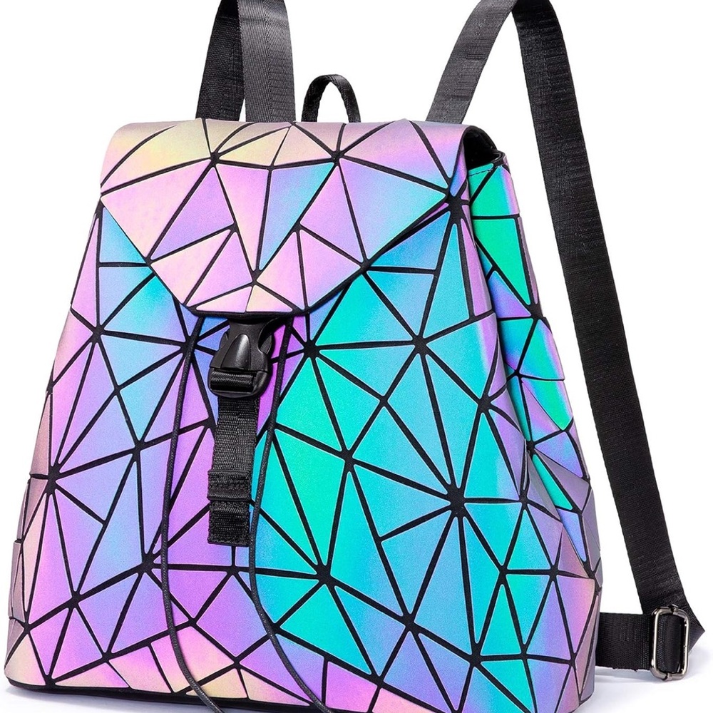 Geometric Glow backpack - Picture 4 of 8
